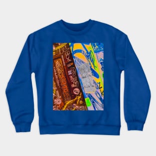 Urban Fluo Graffiti Street Art NYC Crewneck Sweatshirt